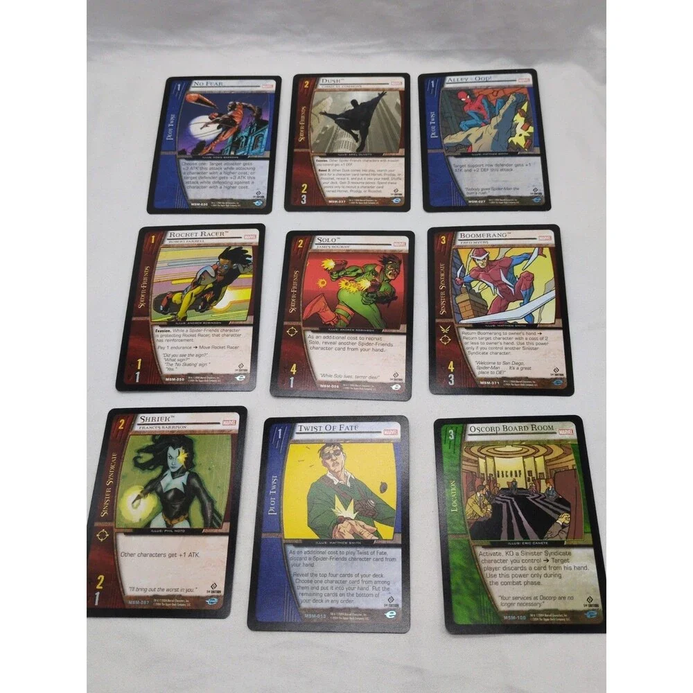 (53) Vs System Trading Cards Commons Uncommons